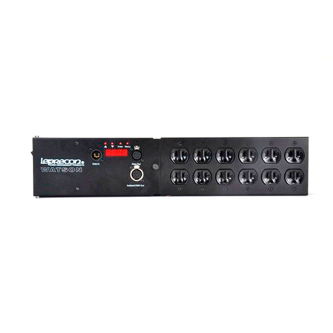  Leprecon Watson W-6D 15A Powercon In 6 Duplex Out DMX In/2-Out(Leprecon Watson W 6d 15a Powercon In 6 Duplex Out Dmx In 2 Out)