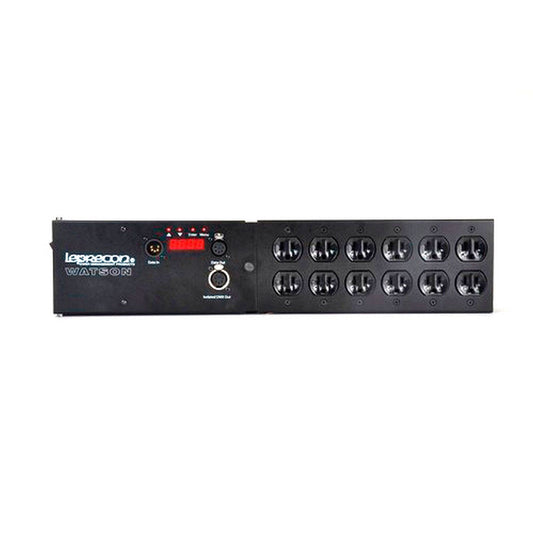  Leprecon Watson W-6D 15A Powercon In 6 Duplex Out DMX In/2-Out(Leprecon Watson W 6d 15a Powercon In 6 Duplex Out Dmx In 2 Out)