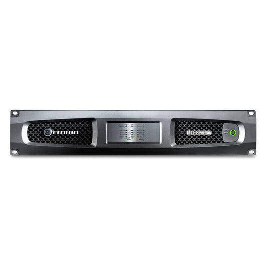  Crown DCi 4|600 4 Channel Analog Power Amplifier 600W(Crown Dci 4600 4 Channel Analog Power Amplifier 600w)