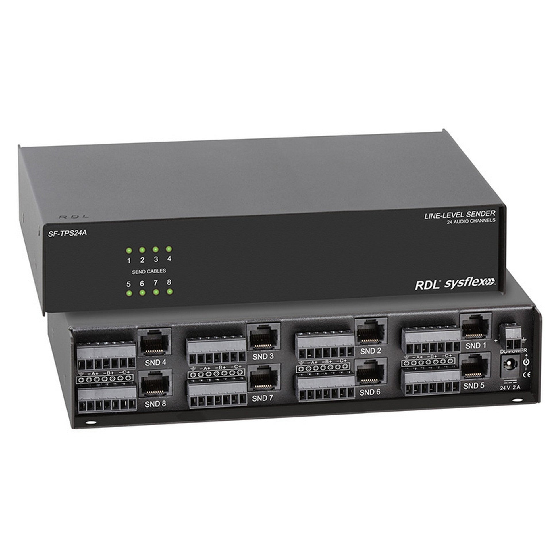  RDL SF-TPS24A 8 Twisted Pair Format-A Output Line-Level Sender(Rdl Sf Tps24a 8 Twisted Pair Format A Output Line Level Sender)