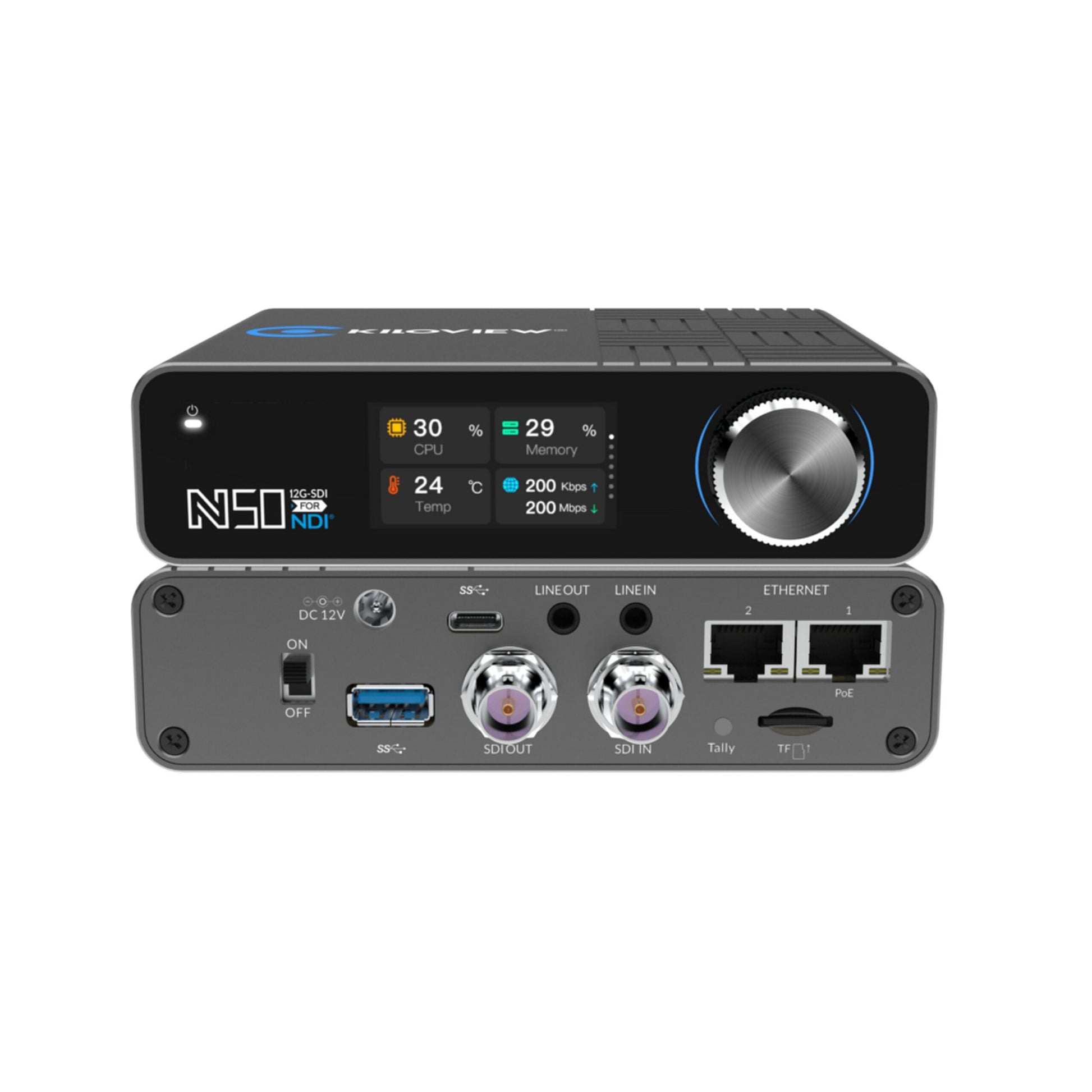  Kiloview N50 12G-SDI/USB To NDI Bi-Directional Converter(Kiloview N50 12g Sdi Usb To Ndi Bi Directional Converter)