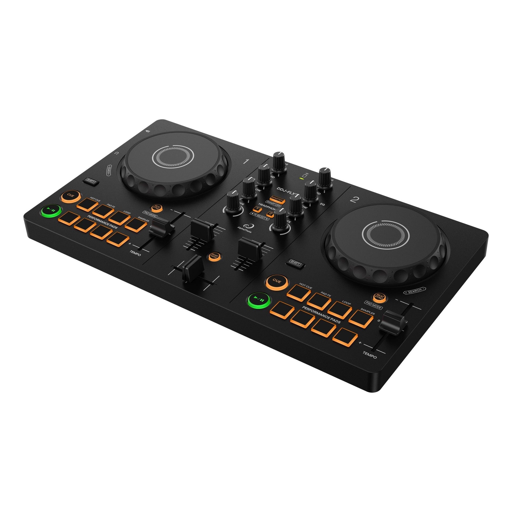  AlphaTheta DDJ-FLX2 Compact 2-Channel DJ Controller(Alphatheta Ddj Flx2 Compact 2 Channel Dj Controller)
