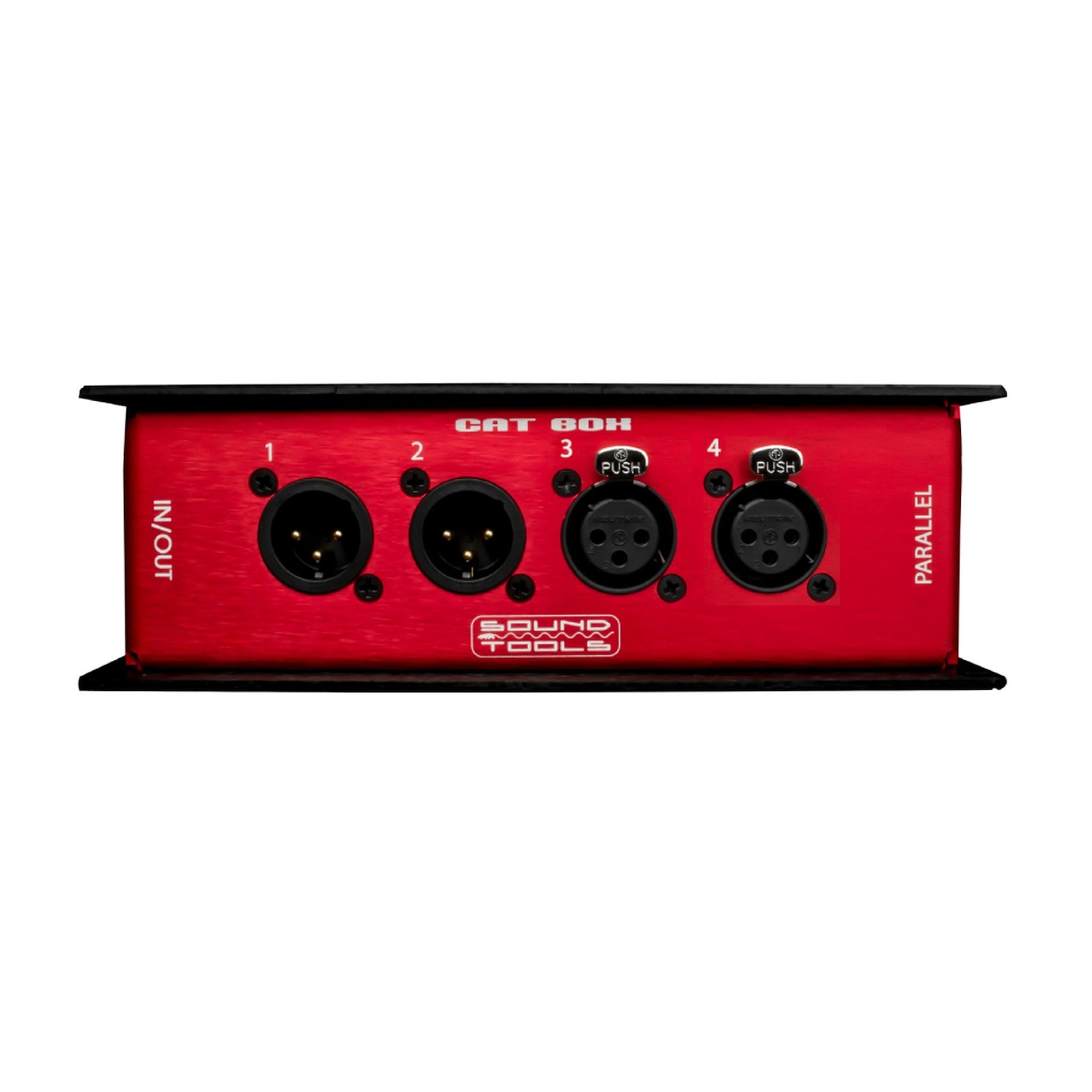  SoundTools CAT Box 2 Male/2 Female XLR To EtherCON Stage Box With Parallel(Soundtools Cat Box 2 Male 2 Female Xlr To Ethercon Stage Box With Parallel)