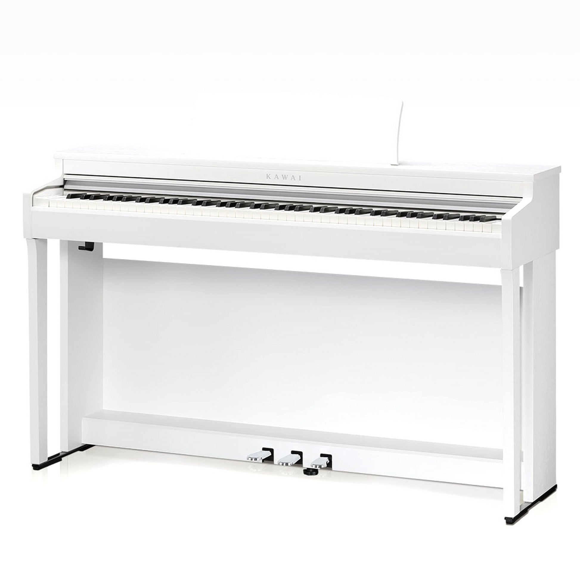  Kawai CN201 88-Key Digital Piano With Bench, Satin White(Kawai Cn201 88 Key Digital Piano With Bench Satin White)