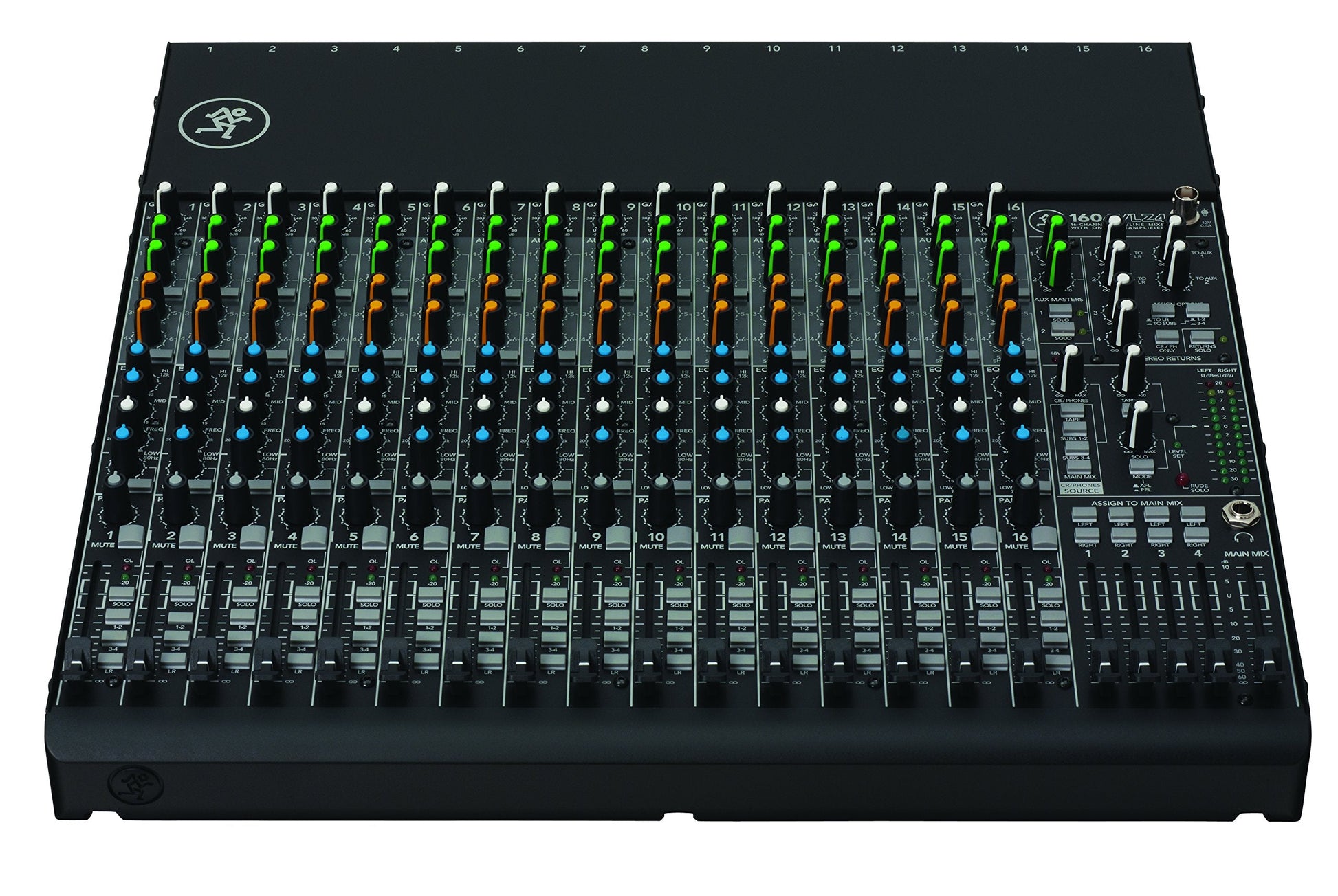 Mackie 1604VLZ4 16-Channel Compact Analog Mixer With 16 Onyx Preamps(Mackie 1604vlz4 16 Channel Compact Analog Mixer With 16 Onyx Preamps)