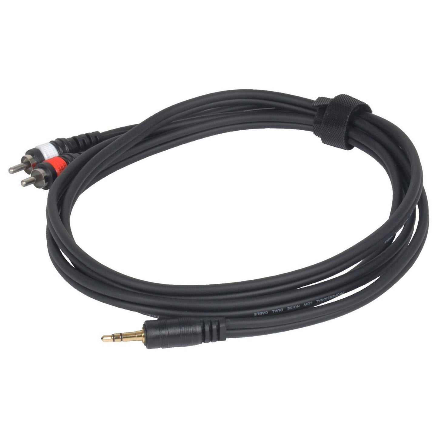  Odyssey 1/8-Inch Stereo Male To Dual RCA Male - Pro Link Cable, 6-Feet(Odyssey Osp106mry 1 8 Inch Stereo Male To Dual Rca Male Pro Link Cable 6 Feet)