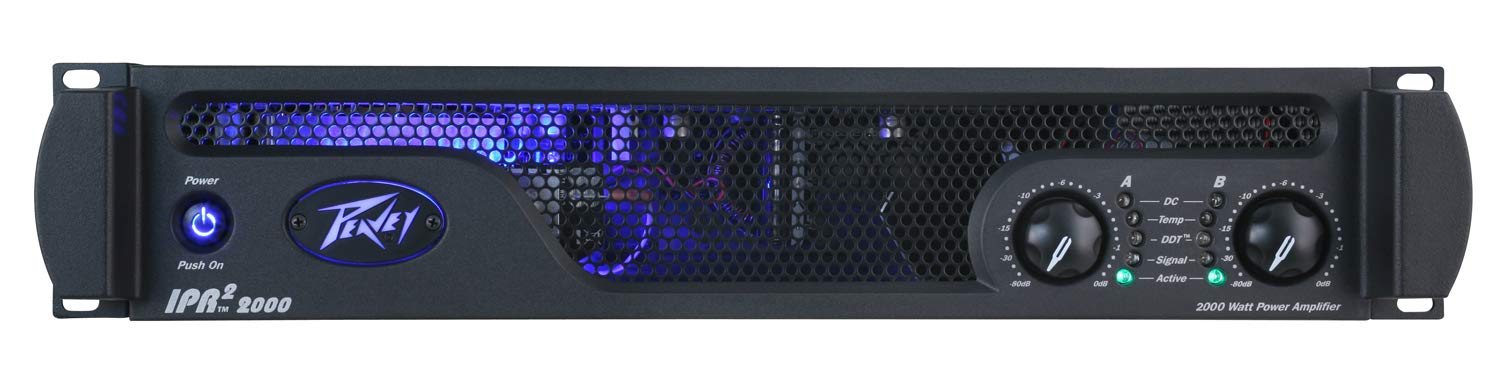  Peavey IPR2 2000 2 Channel DDT Power Amplifier(Peavey Ipr2 2000 2 Channel Ddt Power Amplifier)
