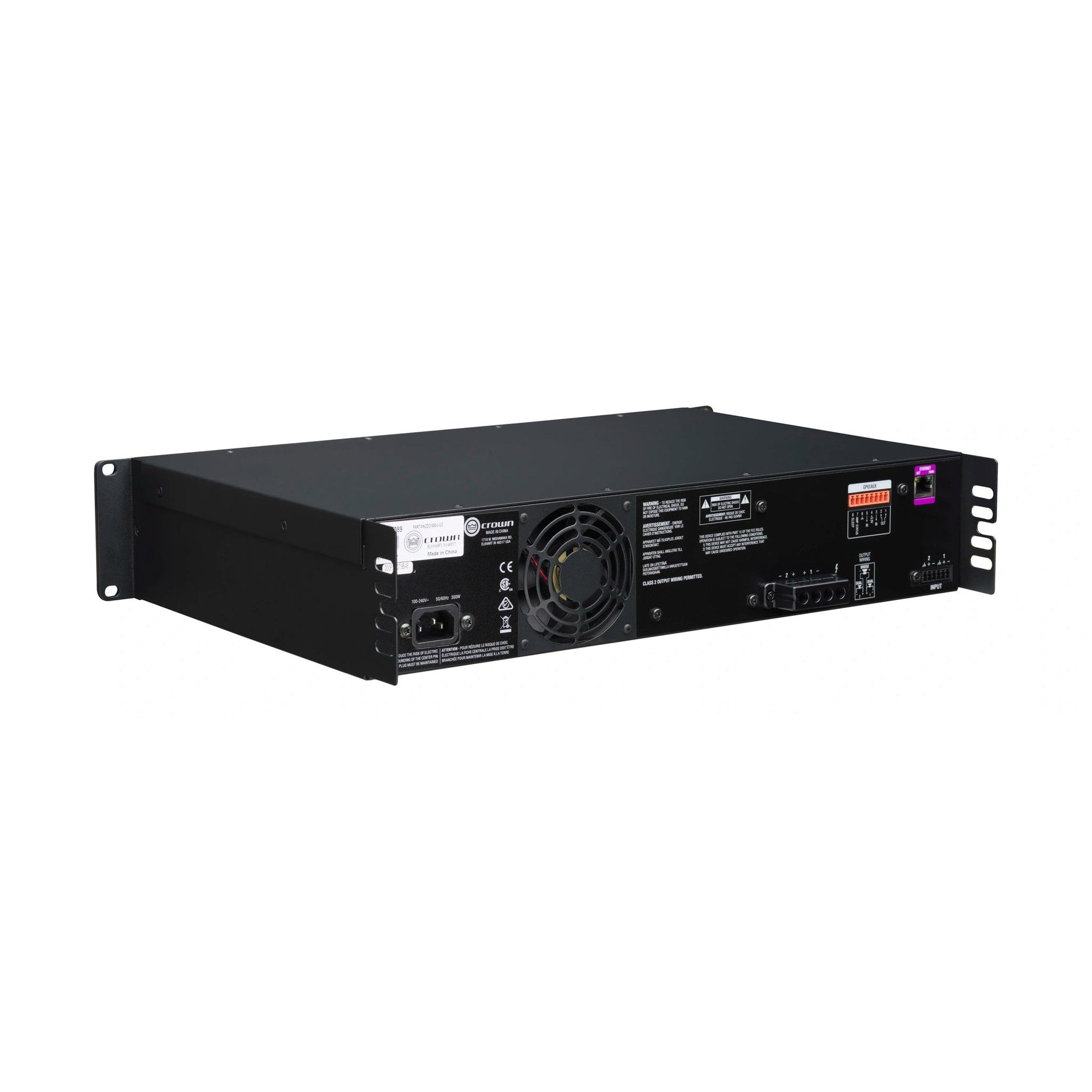  Crown CDi2x600BL 600W 2-Channel Analog Power Amplifier(Crown Cdi2x600bl 600w 2 Channel Analog Power Amplifier)