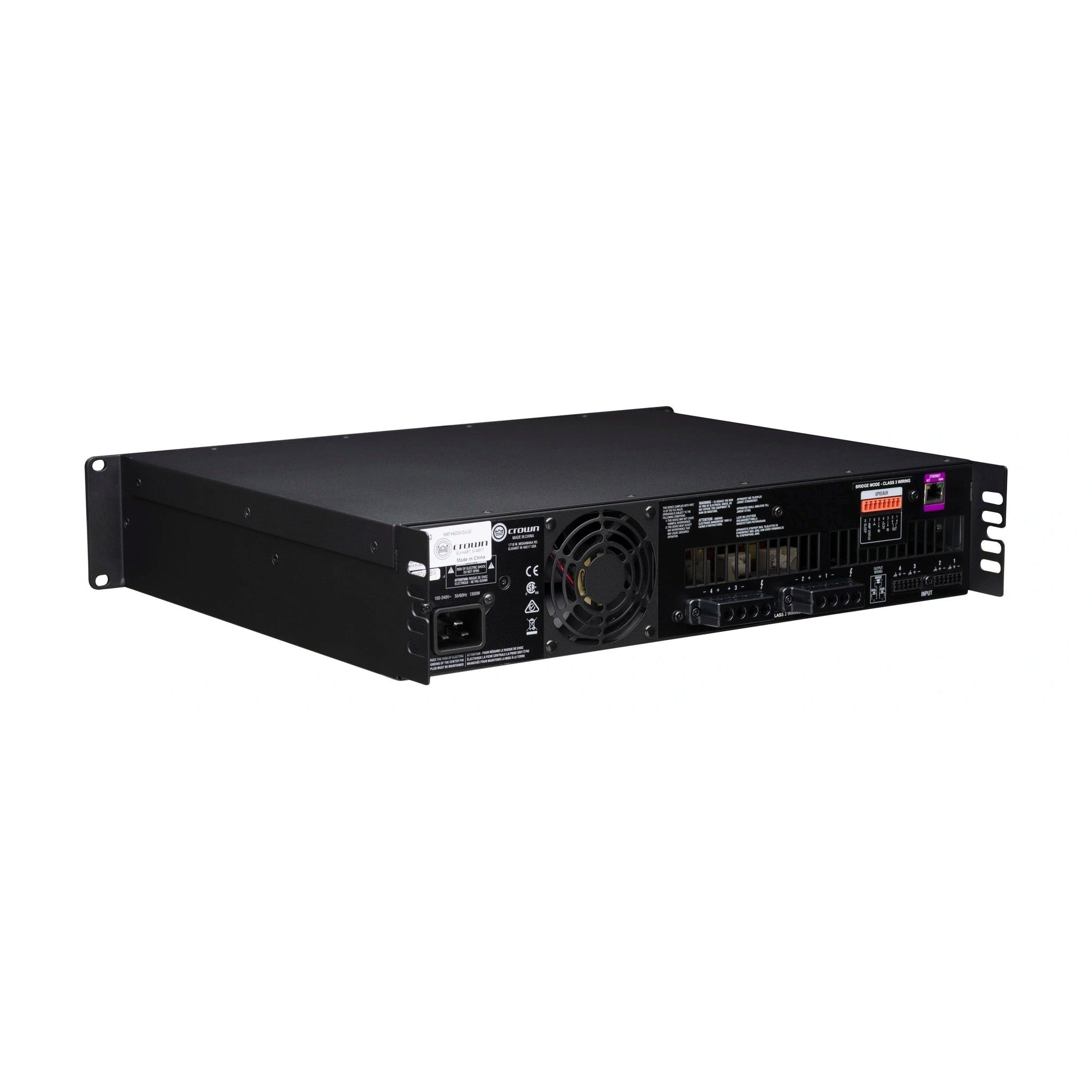  Crown CDi4x1200 1200W 4-Channel Analog Power Amplifier(Crown Cdi4x1200 1200w 4 Channel Analog Power Amplifier)