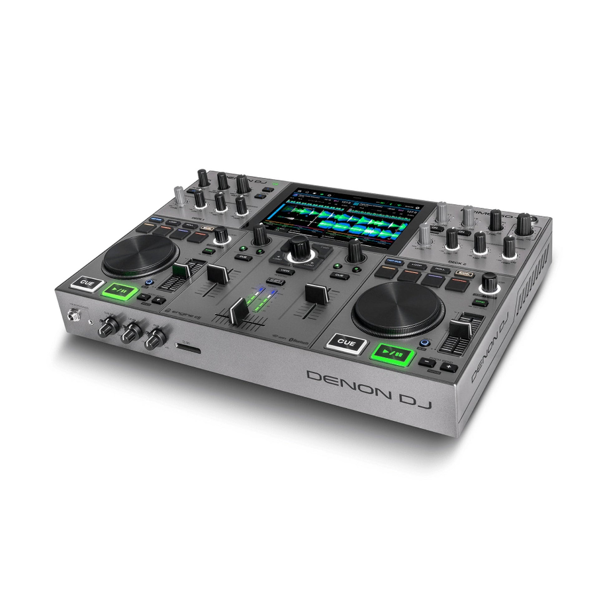  Denon DJ Prime GO+ Portable 2‑Deck Standalone DJ Controller(Denon Dj Prime Go Portable 2 Deck Standalone Dj Controller)