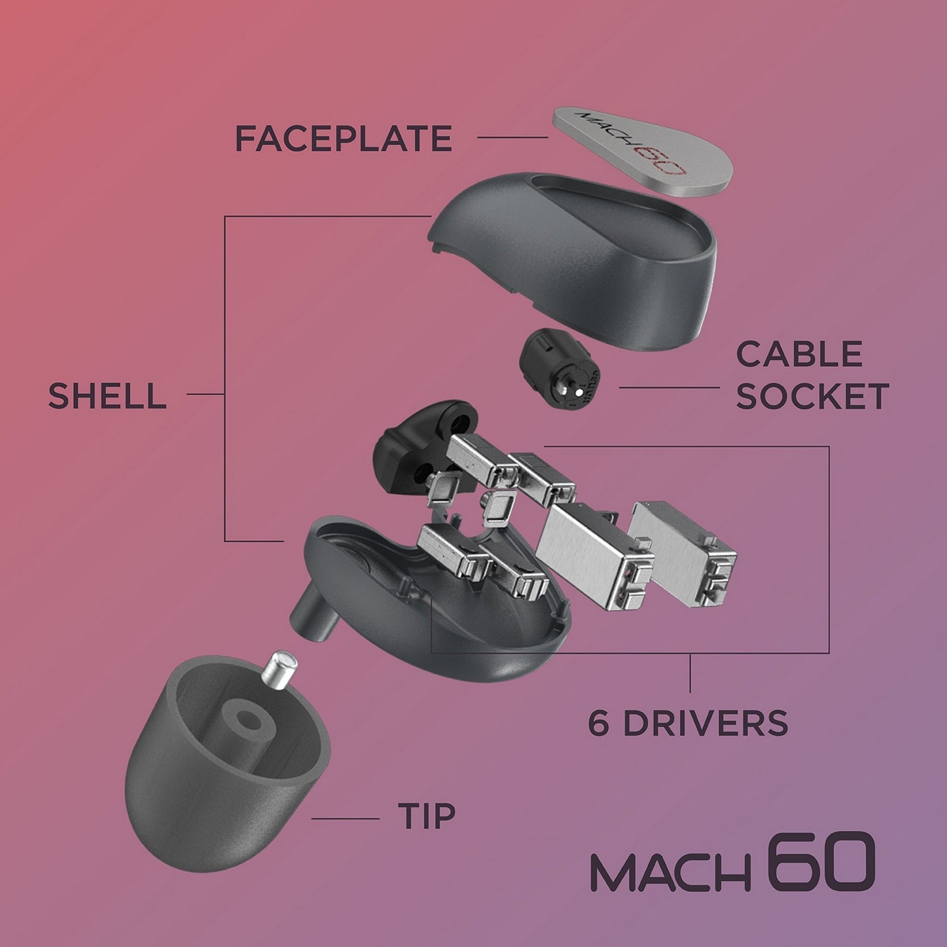  Westone MACH 60 6-Driver In-Ear Monitors(Westone Mach 60 6 Driver In Ear Monitors)