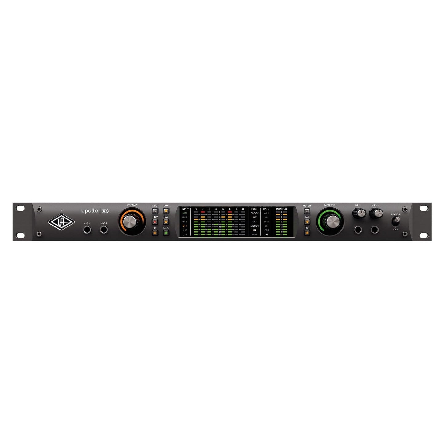  Universal Audio Apollo X6 HE Audio Interface With Heritage Plug-Ins(Universal Audio Apollo X6 He Audio Interface With Heritage Plug Ins)