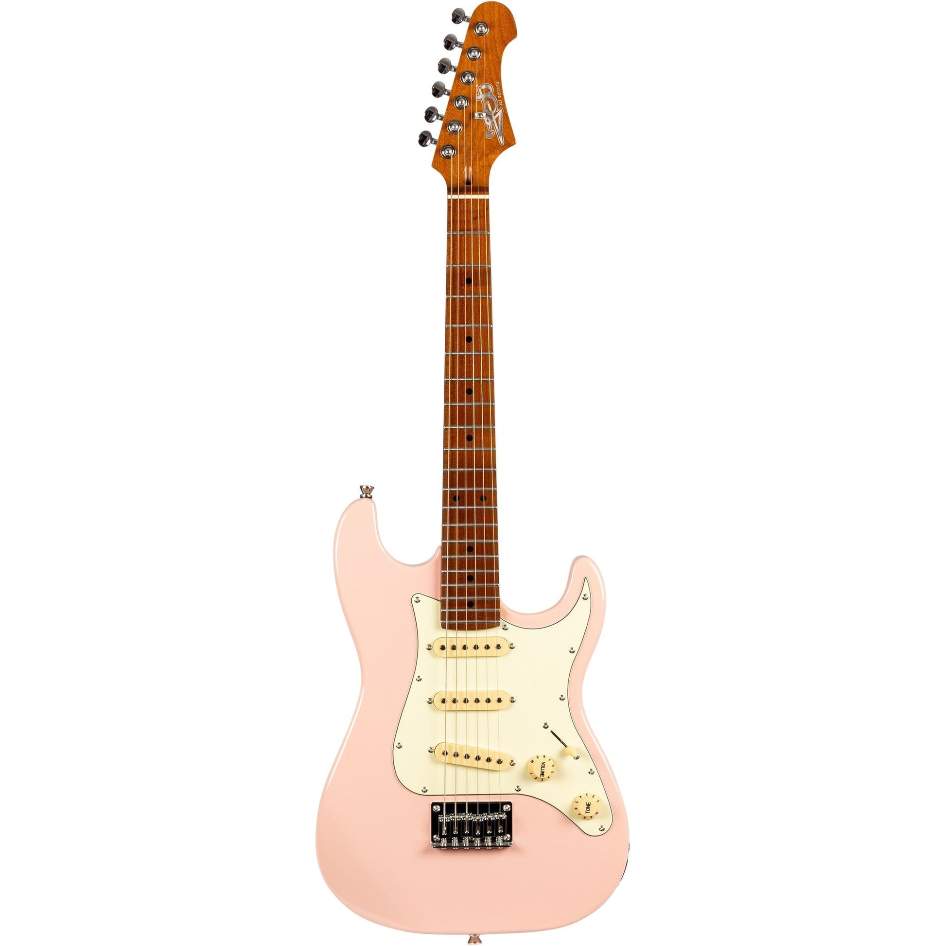  JET Guitars JS-300 MINI PK Pink Electric Guitar(Jet Js 300 Mini Pk Pink Electric Guitar)