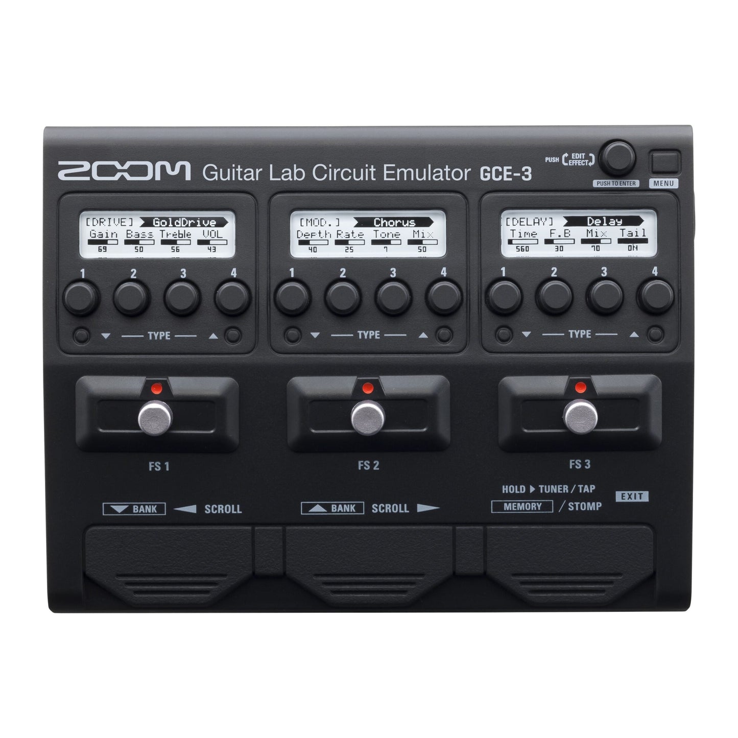 Zoom GCE-3 Guitar Lab Circuit Emulator(Zoom Gce 3 Guitar Lab Circuit Emulator)