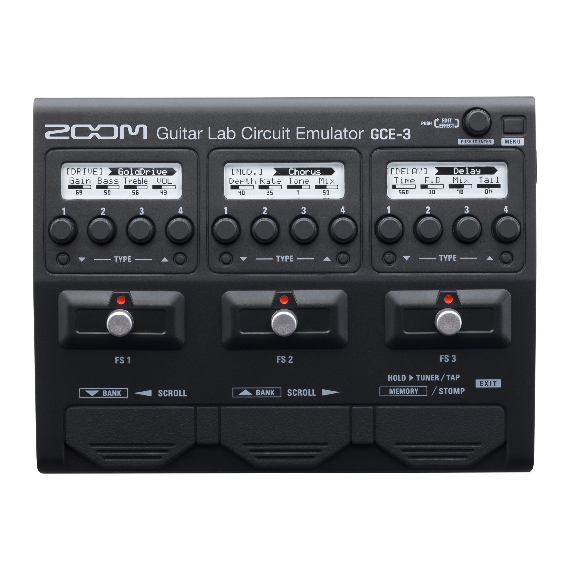  Zoom GCE-3 Guitar Lab Circuit Emulator(Zoom Gce 3 Guitar Lab Circuit Emulator)