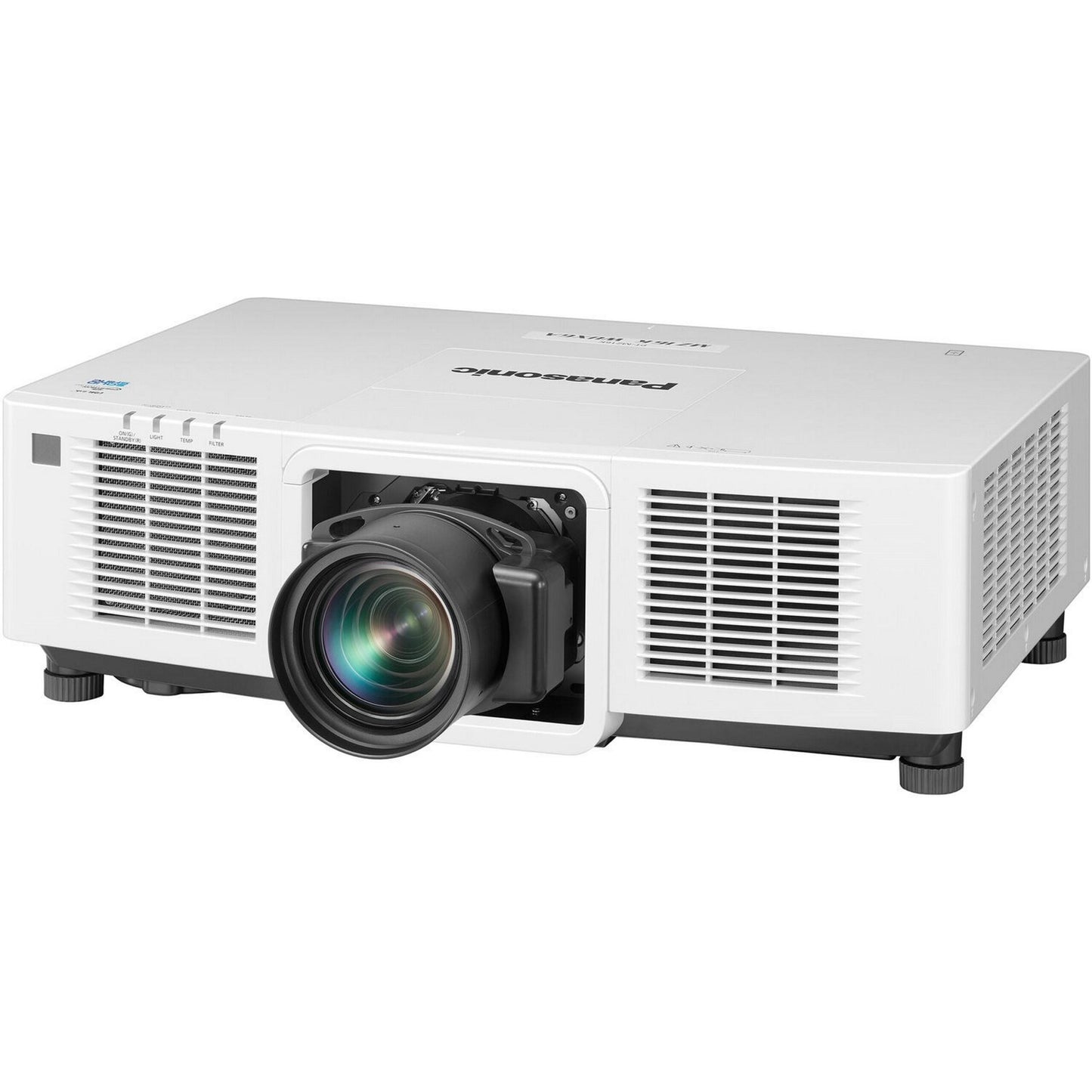  Panasonic PT-MZ10KLWU7 WUXGA 10,000 Lumen LCD Laser Projector, No Lens, White(Panasonic Pt Mz10klwu7 Wuxga 10000 Lumen Lcd Laser Projector No Lens White)