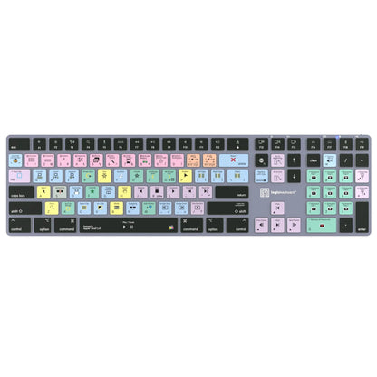 Logickeyboard Titan Wireless Backlit Shortcut Mac Keyboard For Final Cut Pro X(Logickeyboard Titan Wireless Backlit Shortcut Mac Keyboard For Final Cut Pro X)