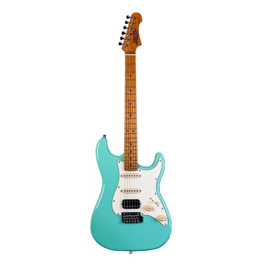  JET Guitars JS-400 SFG HSS Basswood Body Electric Guitar With Roasted Maple Neck, Seafoam Green(Jet Guitars Js 400 Sfg Hss Basswood Body Electric Guitar With Roasted Maple Neck Seafoam Green)