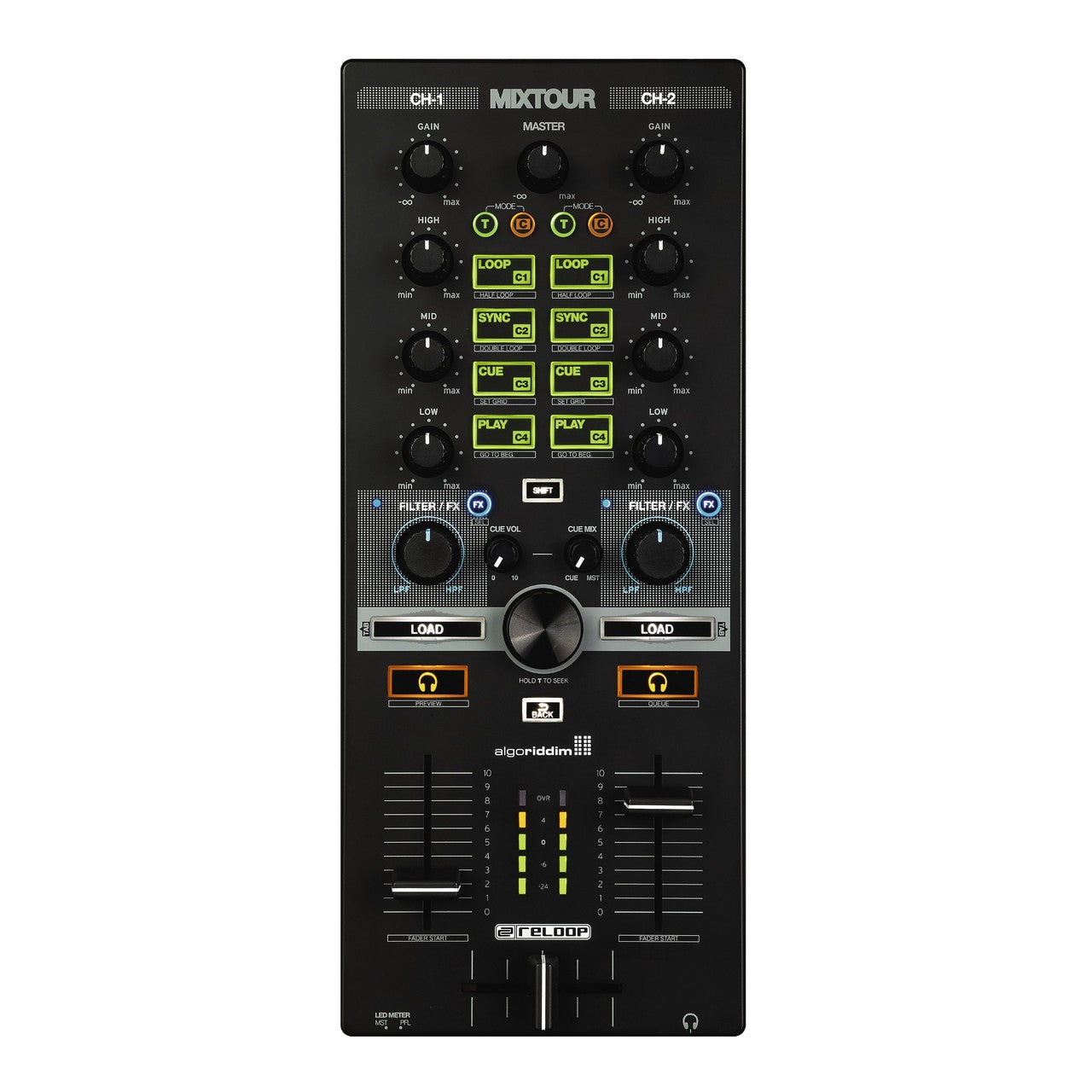  Reloop Mixtour DJ Controller With Audio Interface(Reloop Mixtour Dj Controller With Audio Interface)