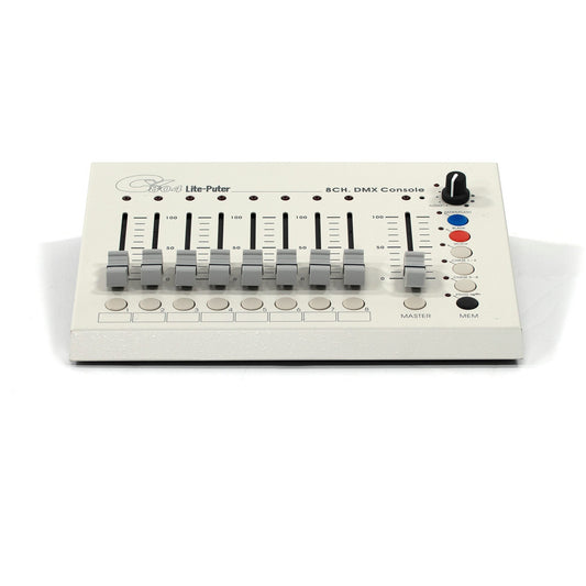  Ikan CX-804 Lite-Puter 8-Channel DMX Lighting Console(Ikan Cx 804 Lite Puter 8 Channel Dmx Lighting Console)