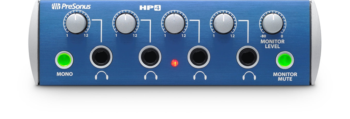  PreSonus HP4 4 Channel Headphone Distribution System(Presonus Hp4 4 Channel Headphone Distribution System)