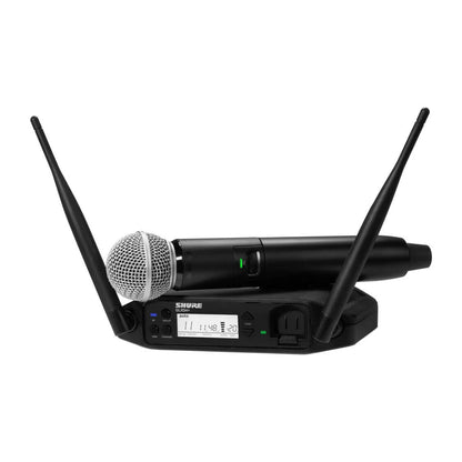  Shure GLXD24+/SM58 Digital Wireless SM58 Handheld Microphone System, Z3 2.4, 5.8 GHz(Shure Glxd24 Sm58 Digital Wireless Sm58 Handheld Microphone System Z3 2 4 5 8 Ghz)