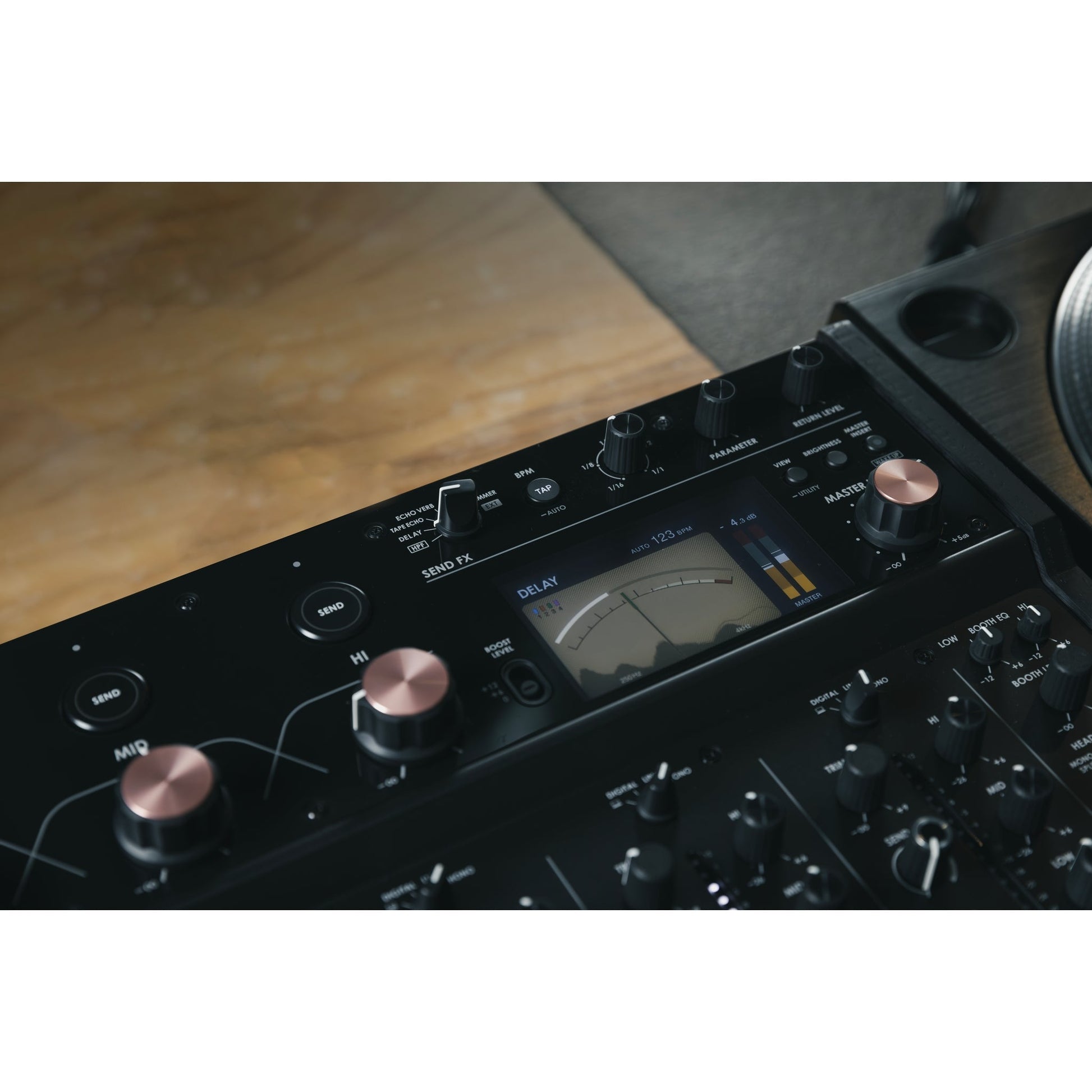  AlphaTheta Euphonia Professional 4-Channel Rotary Mixer(Alphatheta Euphonia Professional 4 Channel Rotary Mixer)