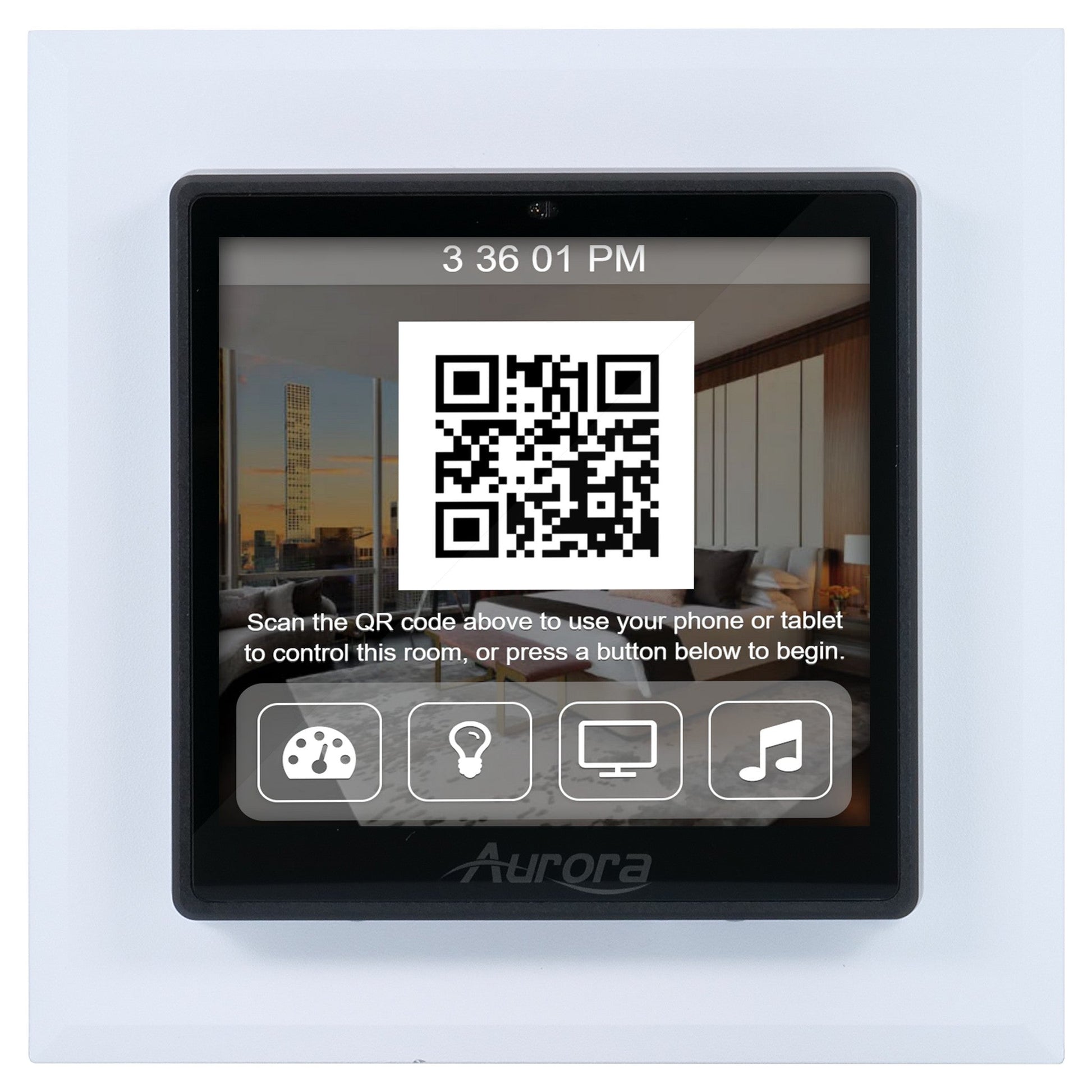  Aurora RXT-4 ReAX JavaScript-Based Touch Panel/Control System, 4-Inch(Aurora Rxt 4 Reax Javascript Based Touch Panel Control System 4 Inch)