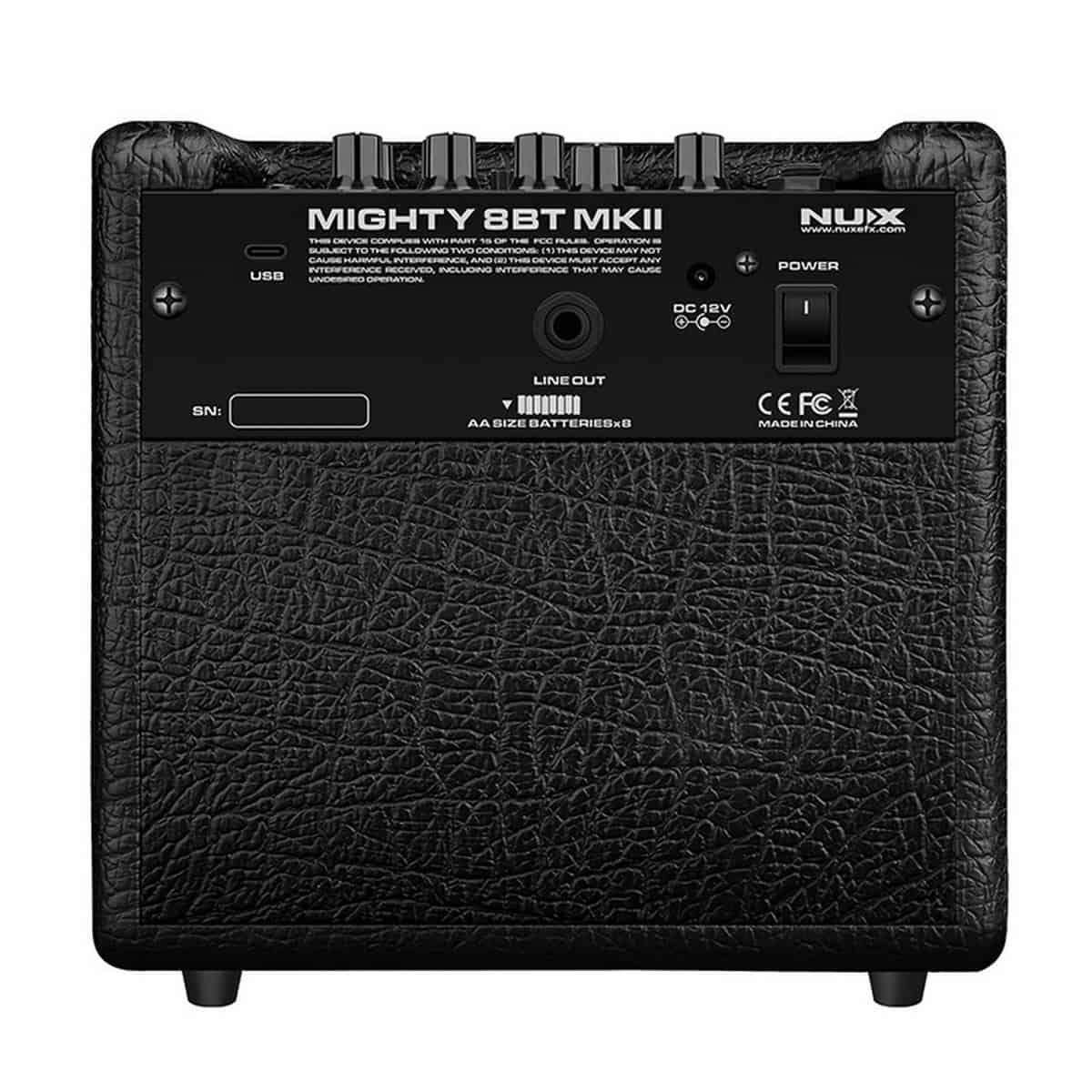  NUX Mighty 8BT MKII 8-Watt Battery-Powered Bluetooth Electric Guitar Amplifier(Nux Mighty 8bt Mkii 8 Watt Battery Powered Bluetooth Electric Guitar Amplifier)