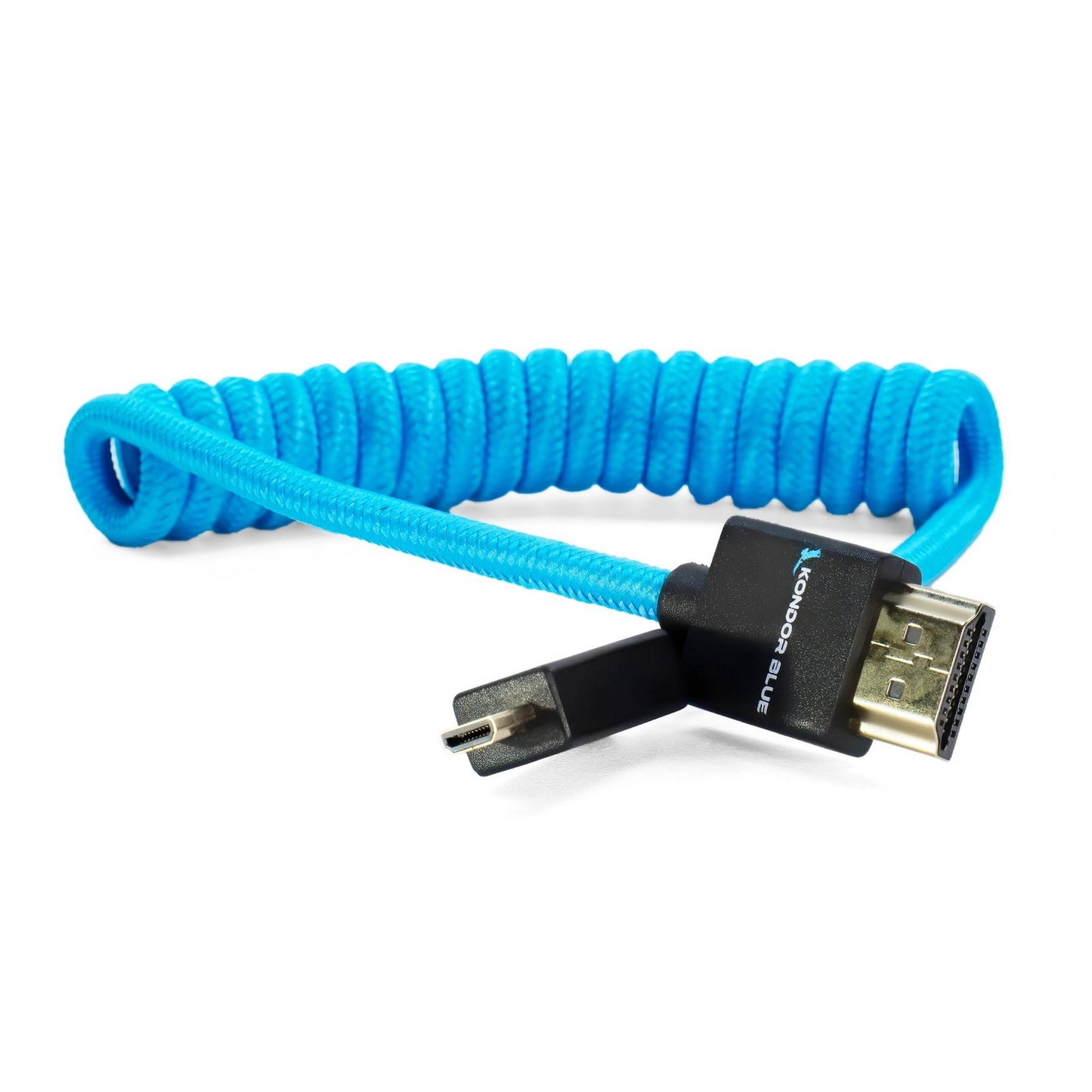  Kondor Blue MC-FHDMI-12 12-24-Inch Coiled Micro HDMI To Full HDMI(Kondor Blue Mc Fhdmi 12 12 24 Inch Coiled Micro Hdmi To Full Hdmi)