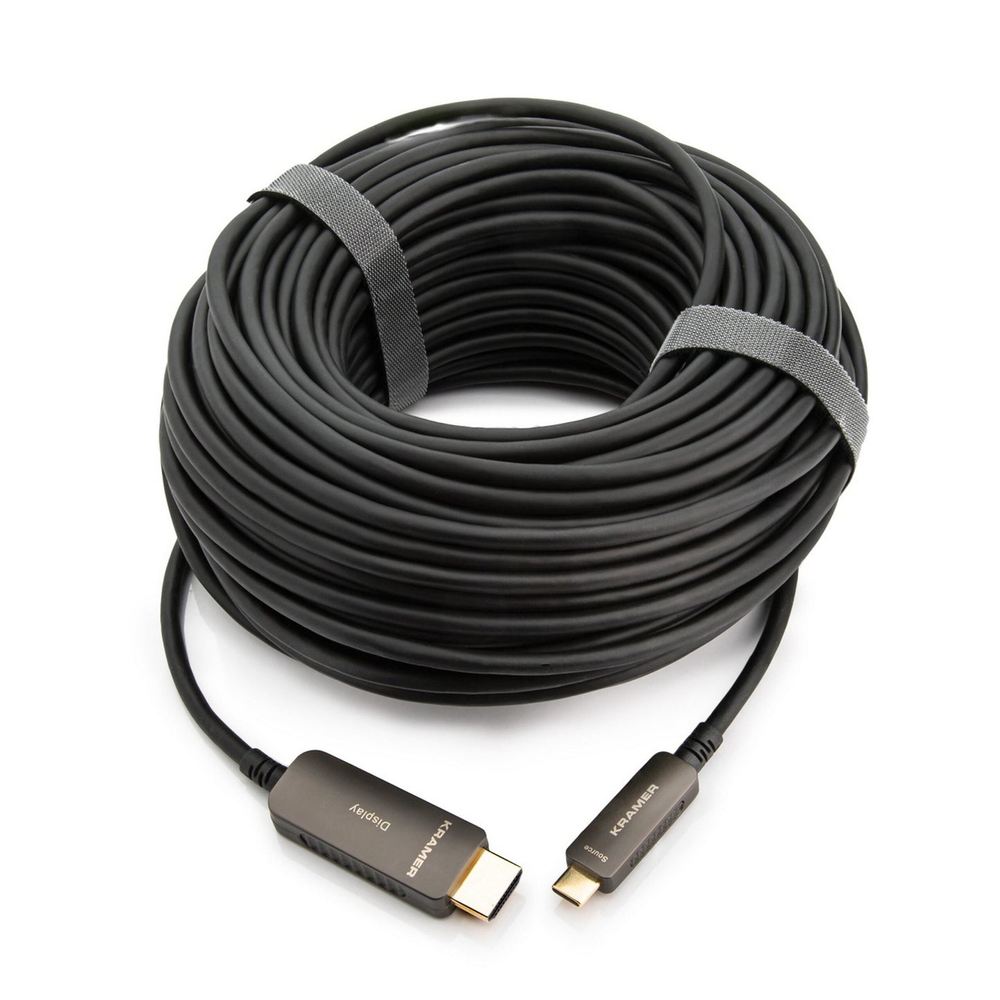  Kramer CP-AOCU/CH-15 Active Optical 4K USB Type C Male To HDMI Male, 15 Foot(Kramer Cp Aocu Ch 15 Active Optical 4k Usb Type C Male To Hdmi Male 15 Foot)