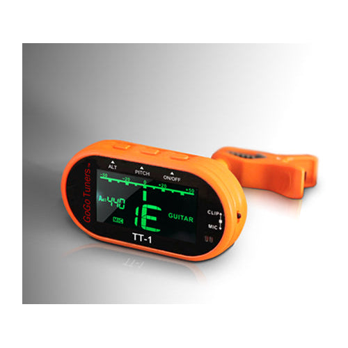  Go Go Tuners TT-1 Orange Clip-On Portable Tuners (Used)(Go Go Tuners Tt 1 Orange Clip On Portable Tuners Used)