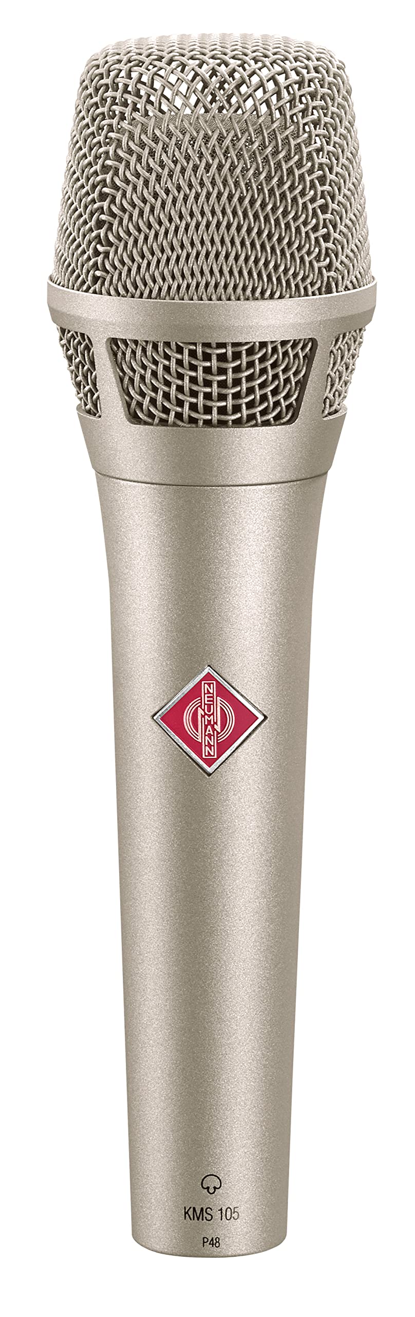  Neumann KMS 105 NI Supercardioid Handheld With K105 Capsule, KMS Pouch And SG105 Nickel(Neumann Kms 105 Ni Supercardioid Handheld With K105 Capsule Kms Pouch And Sg105 Nickel)