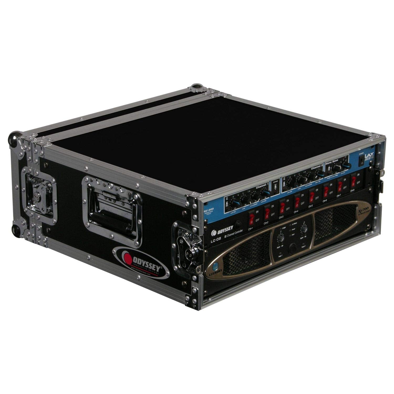  Odyssey Flight Ready 8 Space Medium Duty AMP Case(Odyssey Cases Frar8e Flight Ready 8 Space Medium Duty Amp Case)
