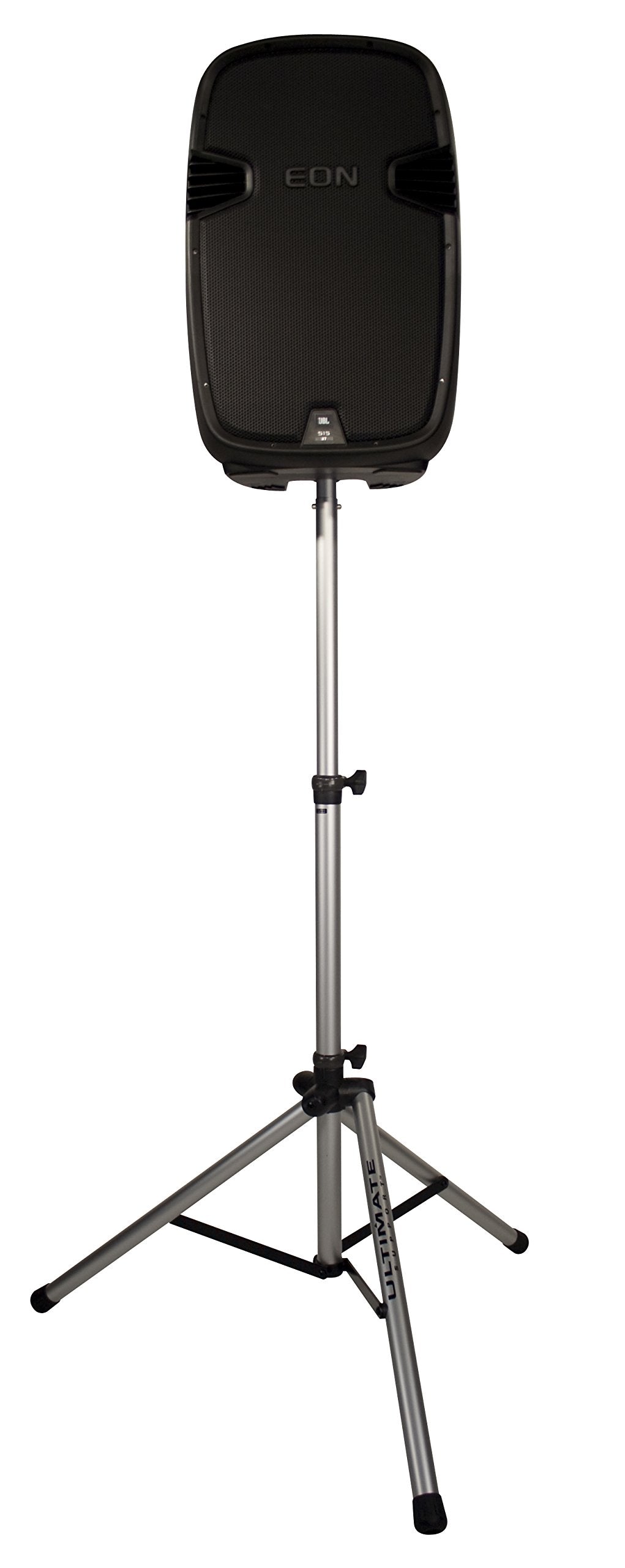  Ultimate Support TS-80S Aluminum Tripod Speaker Stand Integrated Adapter Silver(Ultimate Support Ts 80s Aluminum Tripod Speaker Stand Integrated Adapter Silver)