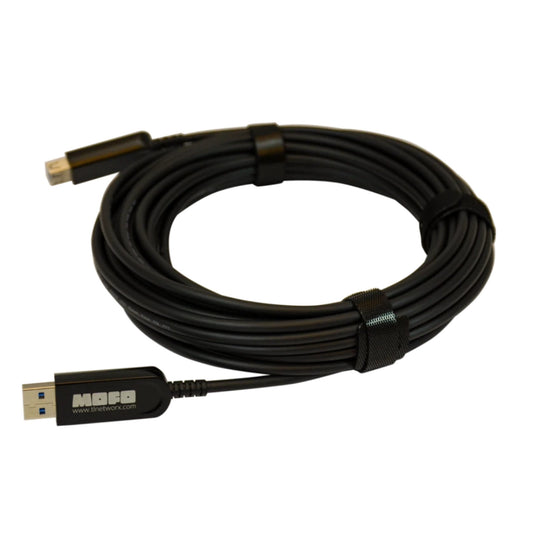  LYNN AV & Security Techlogix Networx MOFO-USB3-10 MOFO Media Over Fiber Optic USB 3.0 Male To Female, 10m(Techlogix Networx Mofo Usb3 10 Mofo Media Over Fiber Optic Usb 3 0 Male To Female 10m)