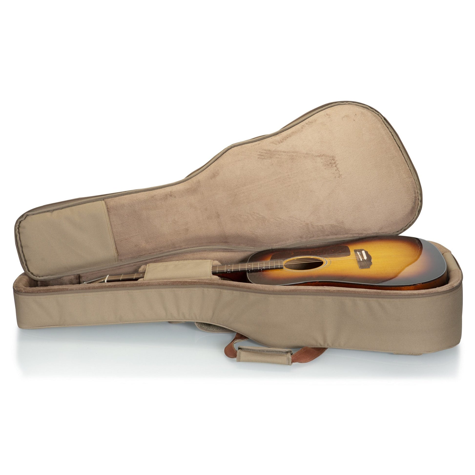  Levy's Deluxe Gig Bag For Dread Guitars, Tan(Levys Lvydreadgb200 Deluxe Gig Bag For Dread Guitars Tan)