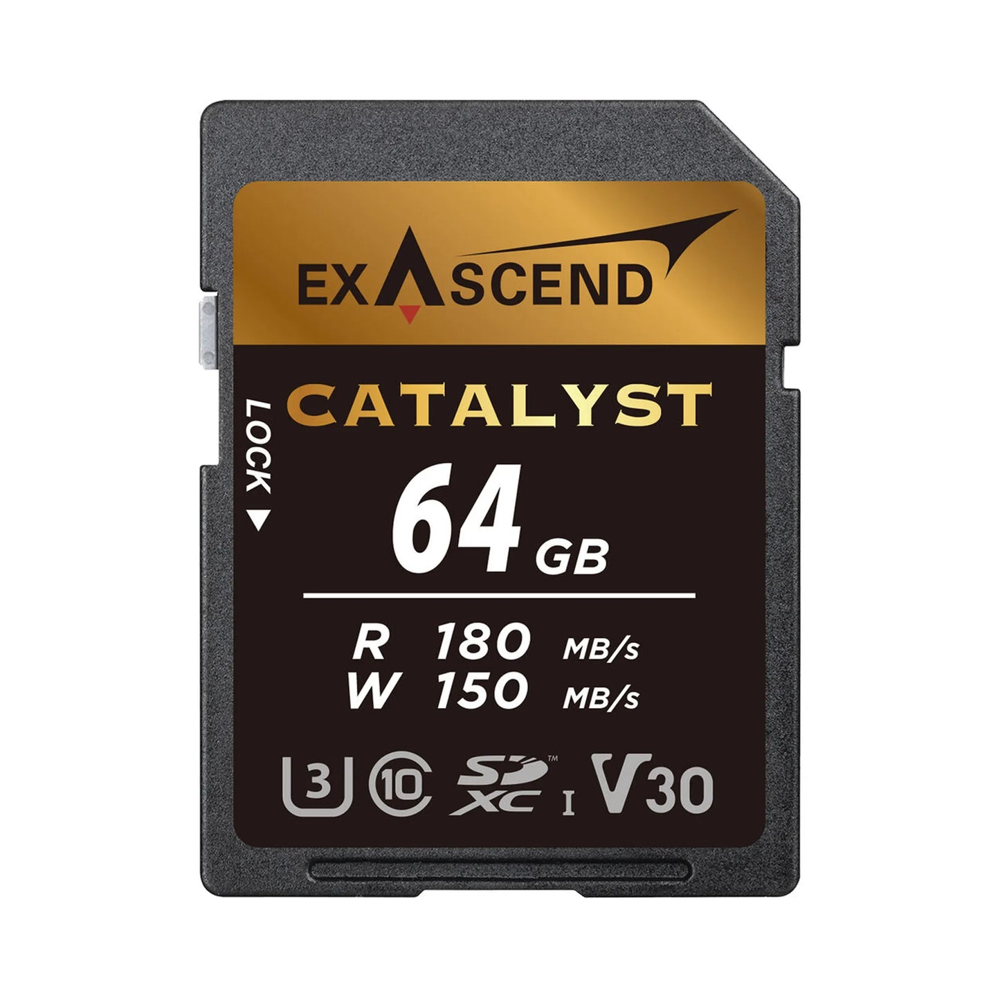  Exascend 64GB Catalyst SDXC, UHS-I, V30 Memory Card(Exascend 64gb Catalyst Sdxc Uhs I V30 Memory Card)