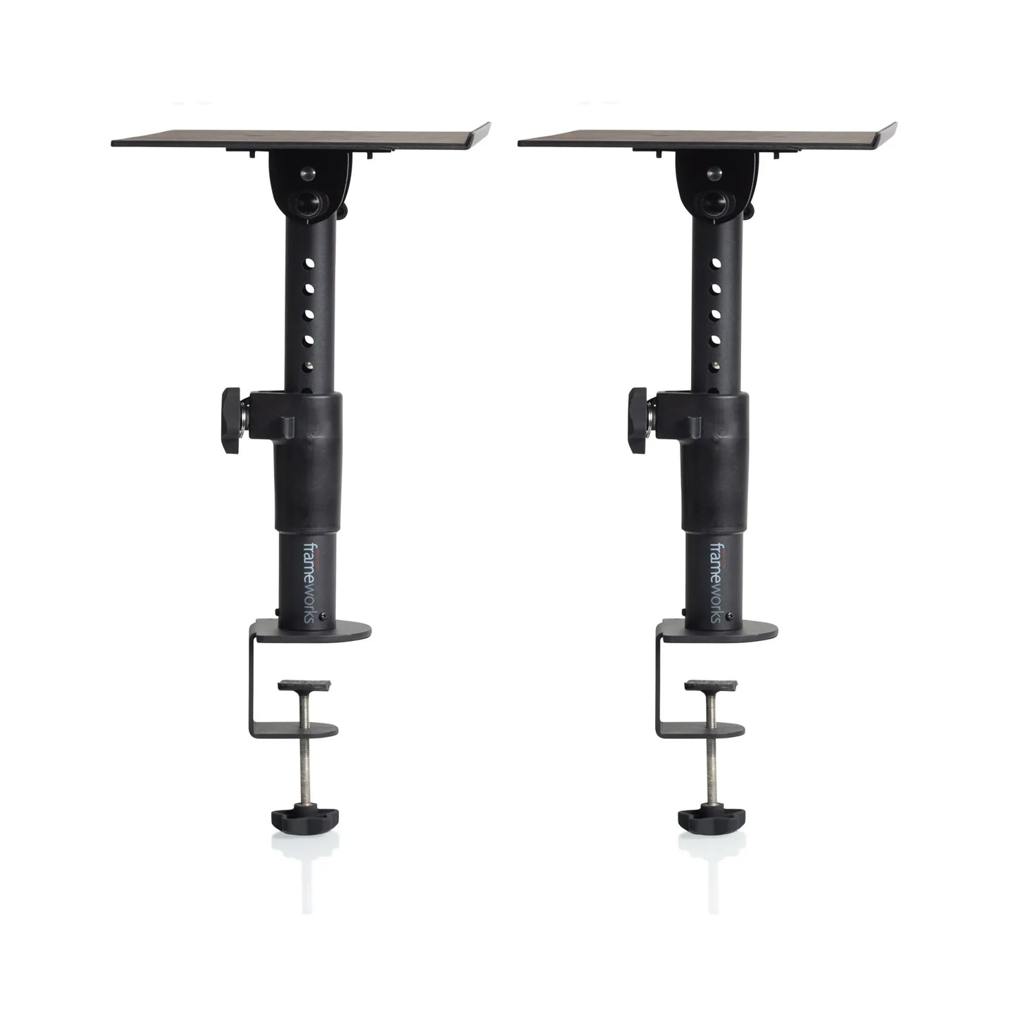  Gator GFWSPKSTMNDSKCMP Clamp-On Studio Monitor Stand (Used)(Gator Gfwspkstmndskcmp Clamp On Studio Monitor Stand Used 2)
