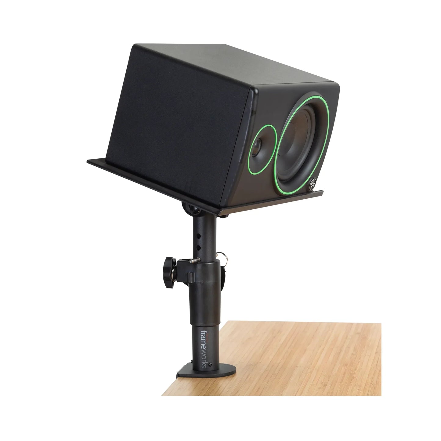  Gator GFWSPKSTMNDSKCMP Clamp-On Studio Monitor Stand (Used)(Gator Gfwspkstmndskcmp Clamp On Studio Monitor Stand Used 2)