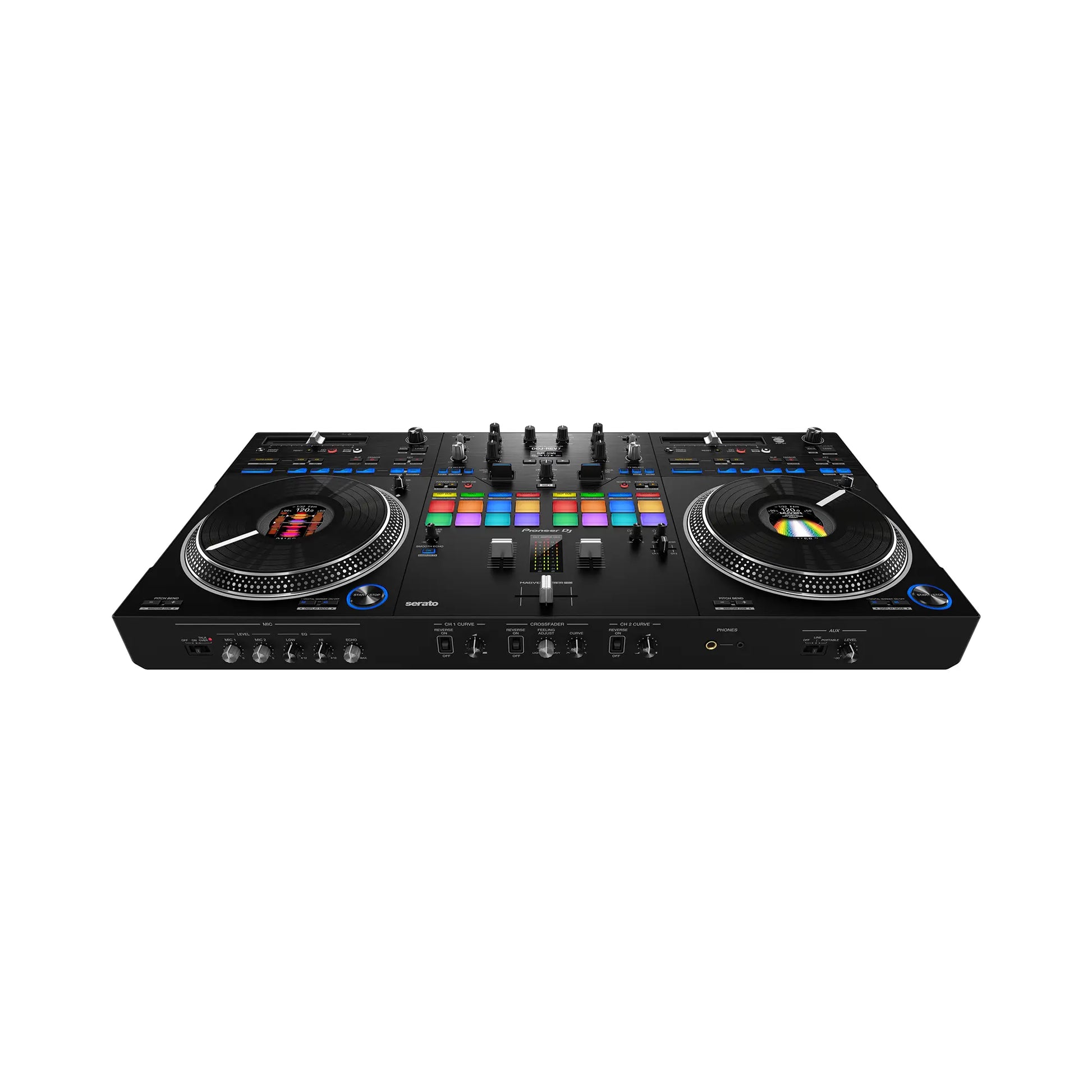  Pioneer DJ DDJ-REV7 Scratch-Style 2-Channel Professional DJ Controller For Serato(Pioneer Dj Ddj Rev7 Scratch Style 2 Channel Professional Dj Controller For Serato)