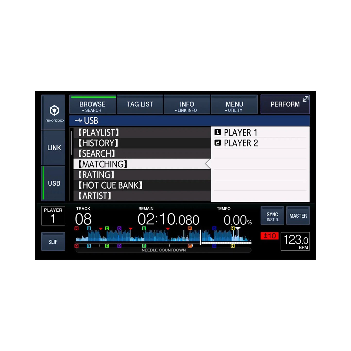  Pioneer XDJ-1000MK2 LCD Touch Screen Digital Media Player Deck(Pioneer Xdj 1000mk2 Lcd Touch Screen Digital Media Player Deck)
