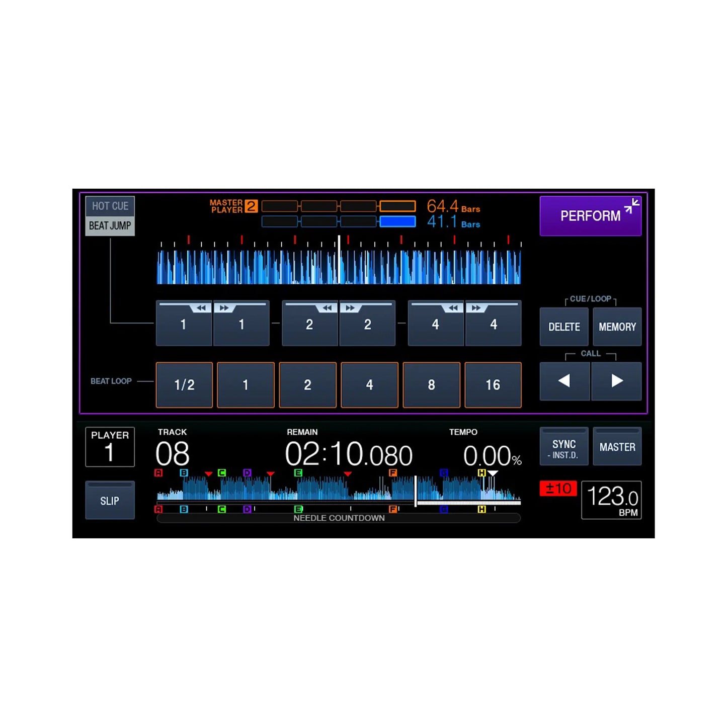  Pioneer XDJ-1000MK2 LCD Touch Screen Digital Media Player Deck(Pioneer Xdj 1000mk2 Lcd Touch Screen Digital Media Player Deck)