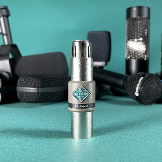  TritonAudio FetHead In-Line Preamp For Ribbon And Dynamic Microphones(Tritonaudio Fethead In Line Preamp For Ribbon And Dynamic Microphones)