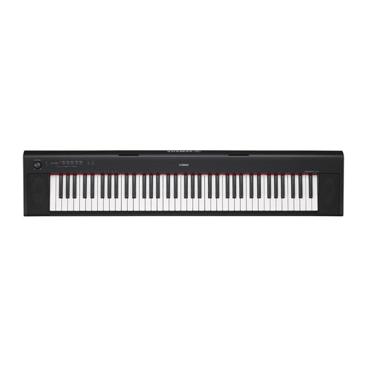  Yamaha NP32B 76 Key Mid Level Piaggero Portable Digital Piano Black(Yamaha Np32b 76 Key Mid Level Piaggero Portable Digital Piano Black)