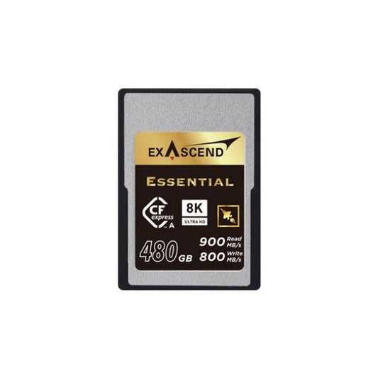  Exascend 480GB Essential CFexpress Memory Card, Type A(Exascend 480gb Essential Cfexpress Memory Card Type A)