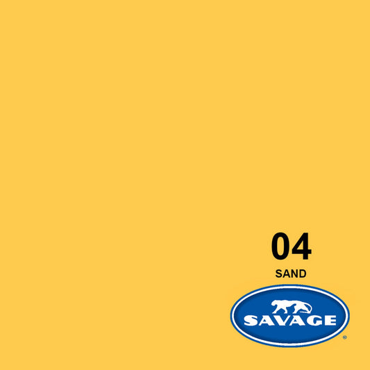  Savage 107-Inch X 12-Yards Widetone Seamless Background Paper, Sand(Savage 4 12 107 Inch X 12 Yards Widetone Seamless Background Paper Sand)