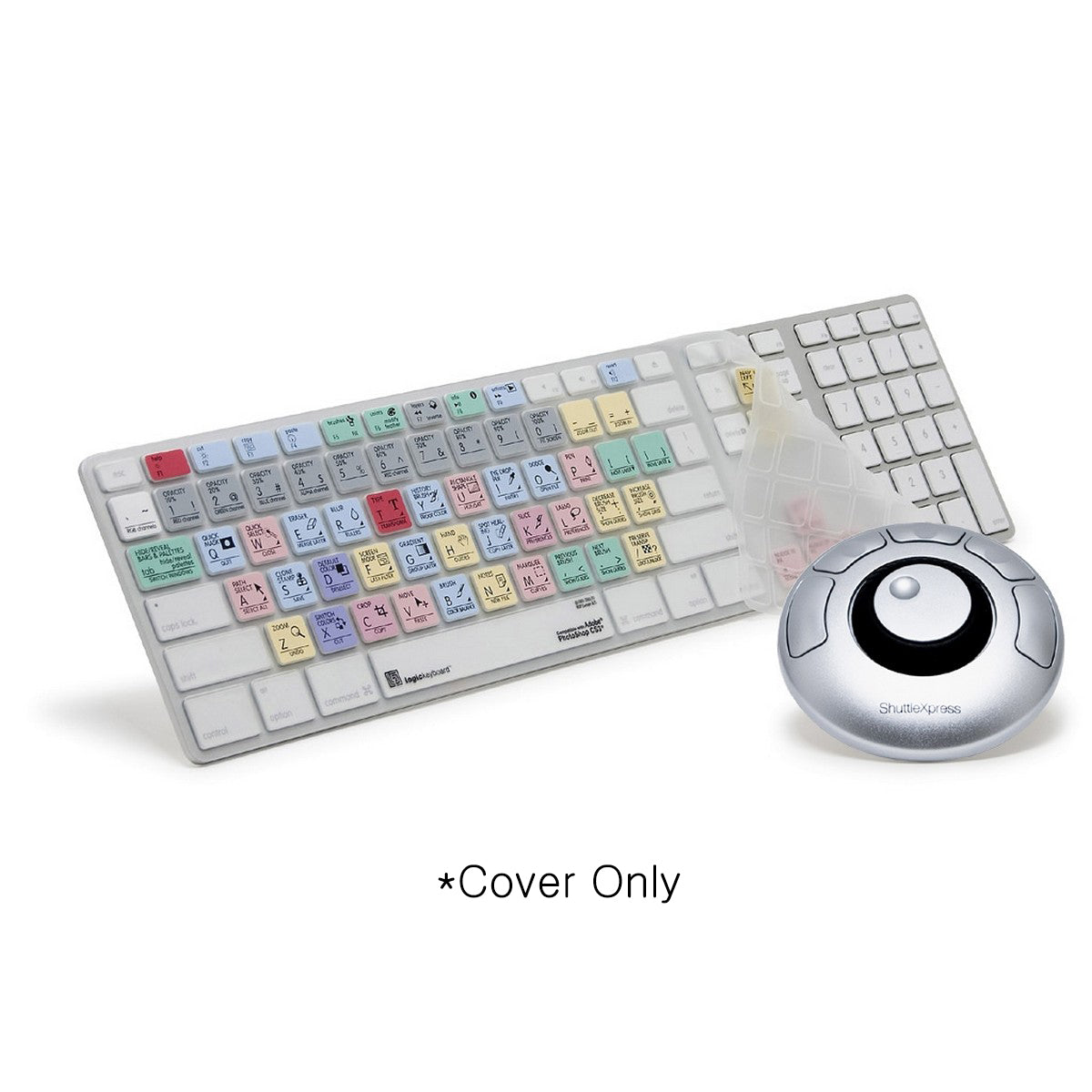  Logickeyboard Adobe Photoshop Apple Aluminum Keyboard Skin Shortcut Silicone Keyboard Cover For CS 3 4 5(Logickeyboard Adobe Photoshop Apple Aluminum Keyboard Skin Shortcut Silicone Keyboard Cover For Cs 3 4 5)