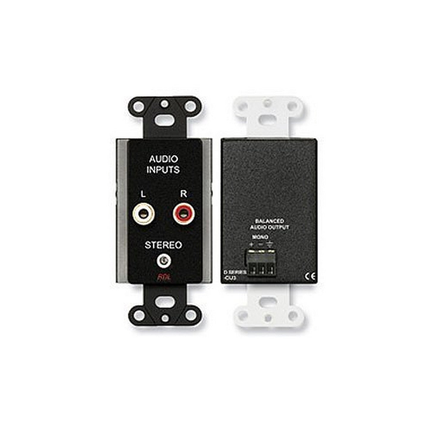  RDL DB-CIJ3 Unbalanced Line-Level Audio Input Module, Mono Outputs, Black(Rdl Db Cij3 Unbalanced Line Level Audio Input Module Mono Outputs Black)