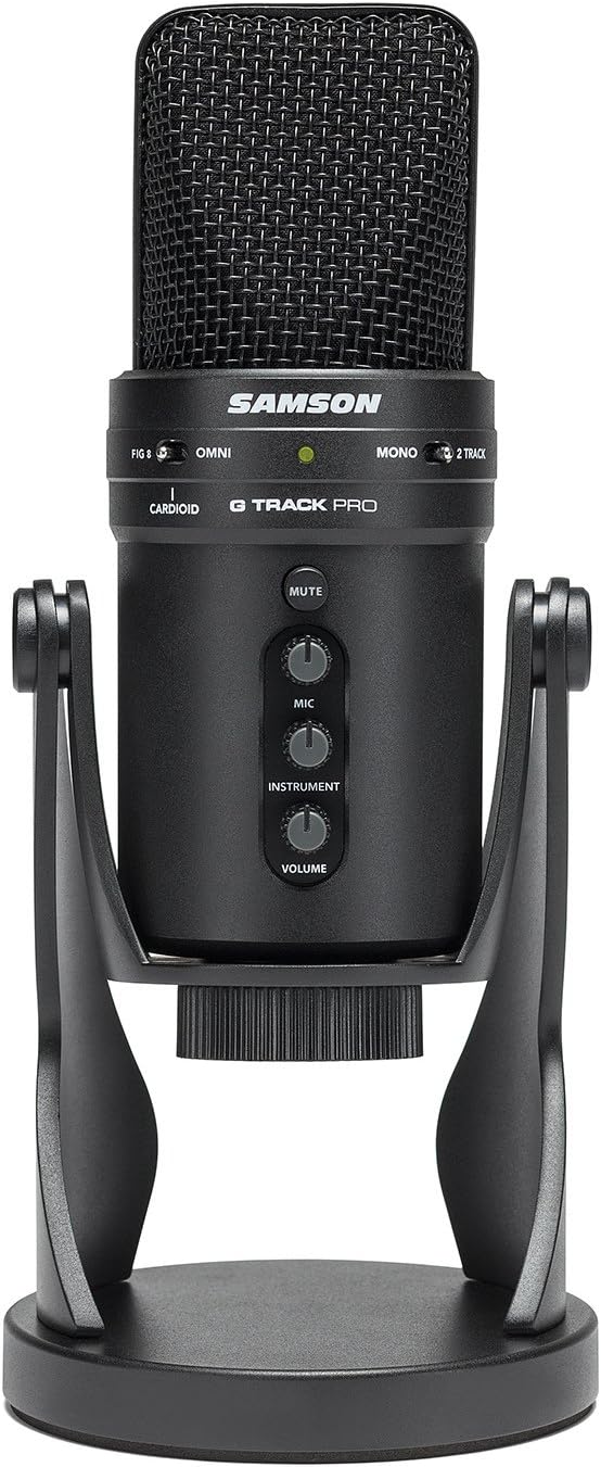  Samson G-Track Pro USB Microphone With Audio Interface(Samson G Track Pro Usb Microphone With Audio Interface)